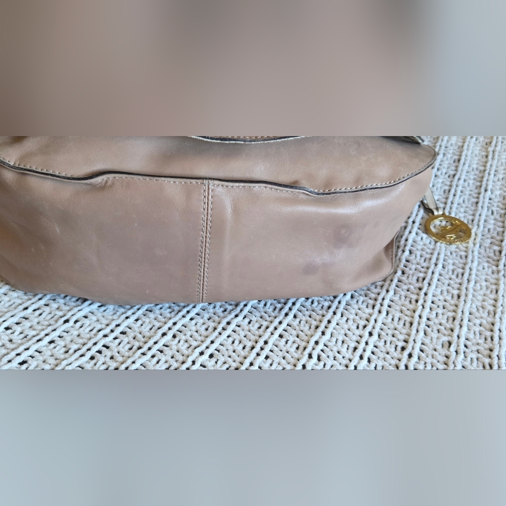 A.Bellucci Buff Made in Italy Leather Satchel Buttery Soft - Picture 7 of 10